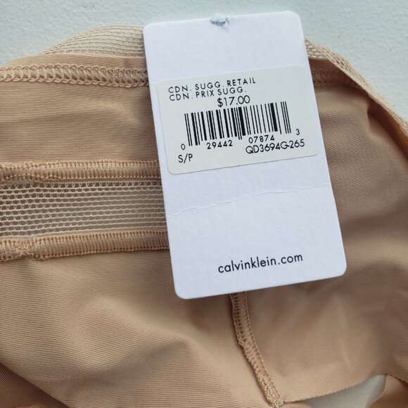 Lot of 2 assorted Calvin Klein BNWT lightweight brief thong underwear SMALL - Picture 8 of 8